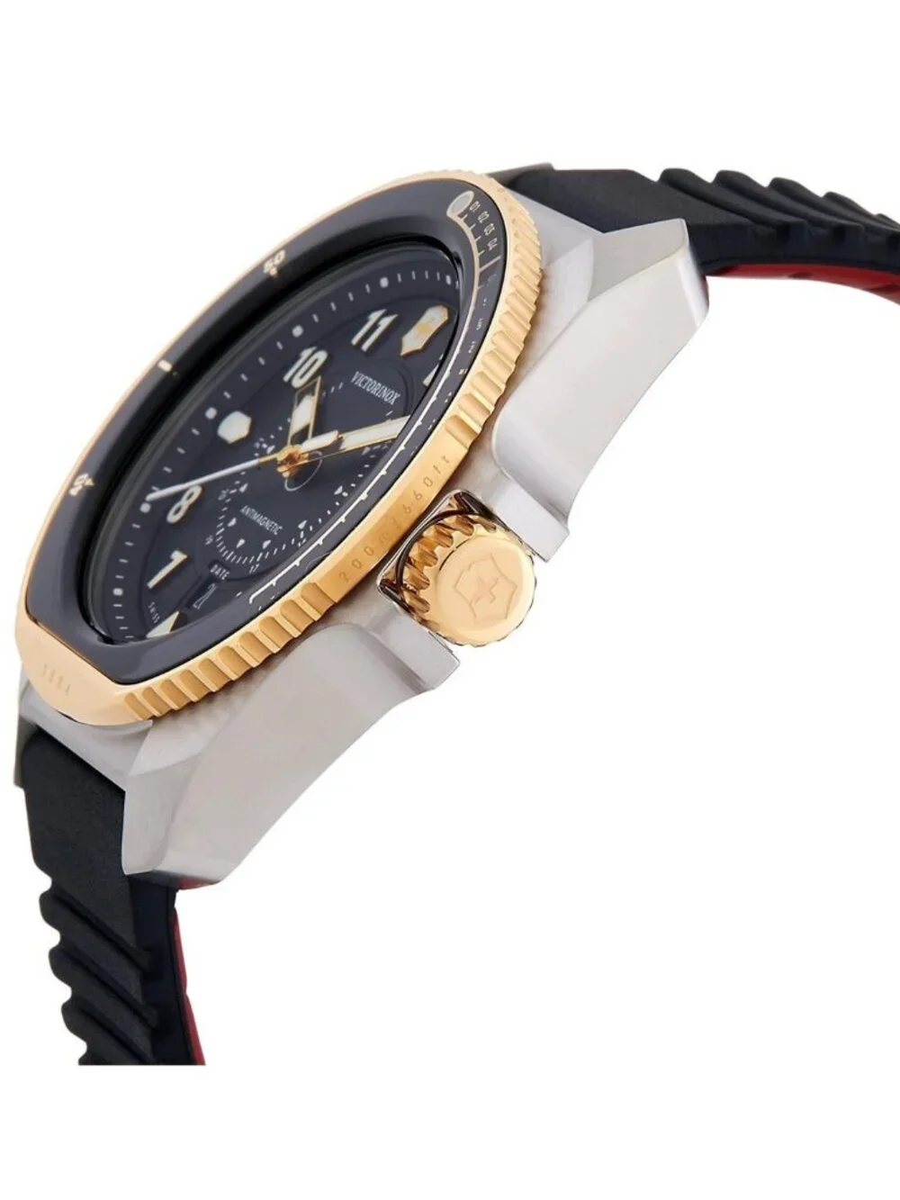 NWT Victorinox Journey 1884 Quartz Black Dial Men's Watch